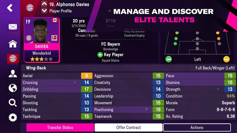 Football Manager 2022 Mobile mod