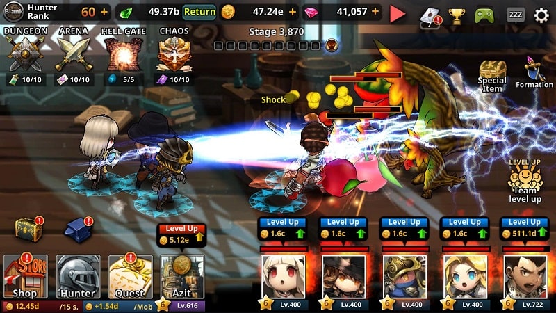 Dungeon Breaker Heroes mod android1