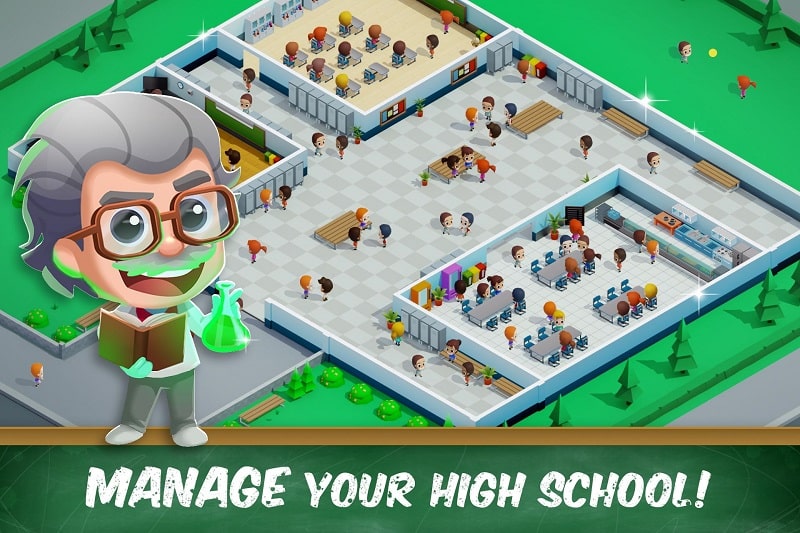 Idle High School Tycoon mod android
