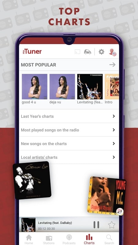 myTuner Radio and Podcasts free