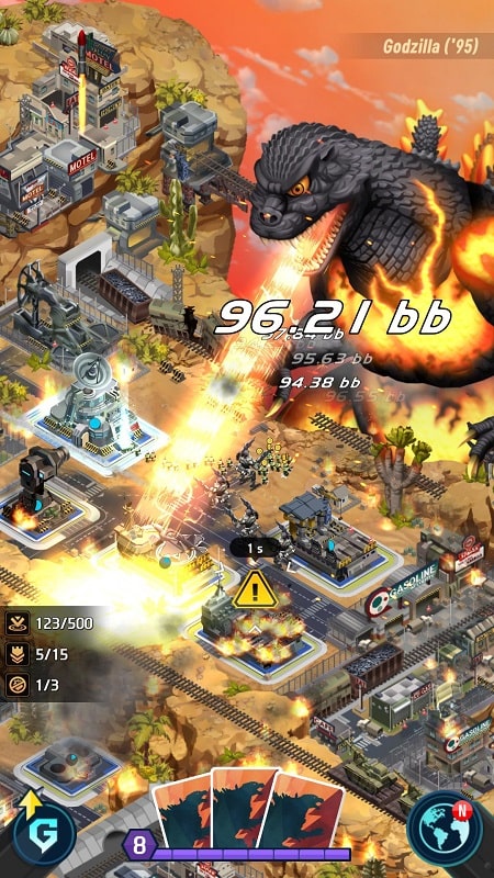 Godzilla Defense Force mod