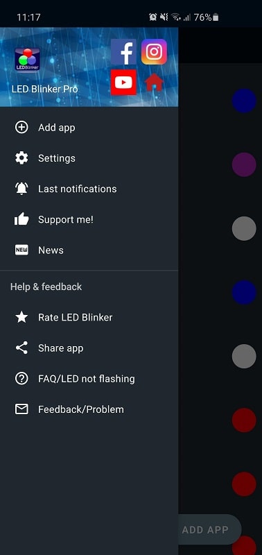 LED Blinker Notifications Pro mod apk