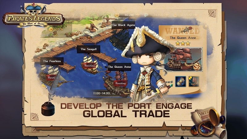Pirates Legends mod free