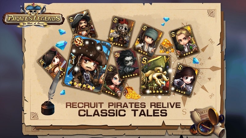 Pirates Legends mod