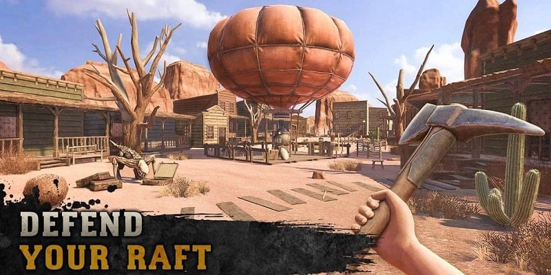 Raft Survival Desert Nomad mod