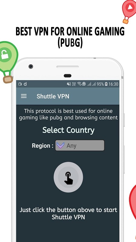 Shuttle VPN mod android
