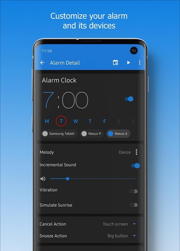 Turbo Alarm Alarm clock mod free