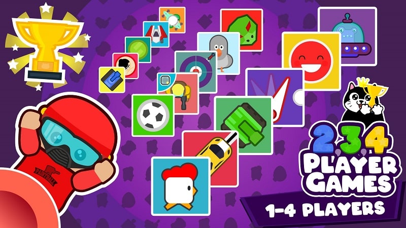 🔥 Download 2 3 4 Player Mini Games 3.8.8 [Mod Money] APK MOD. Great  collection of arcade games for every day 