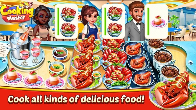 Cooking Master Restaurant Game mod apk