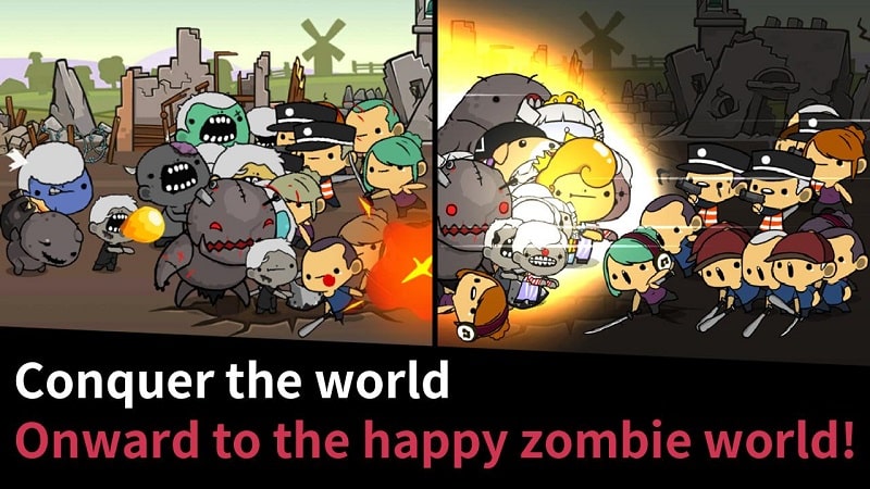 Happy Zombie Virus mod free