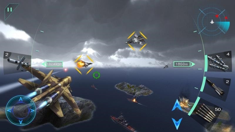 Sky Fighters 3D mod free