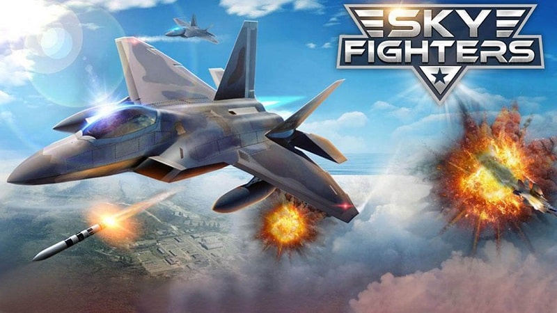 Mừng đón Sky Fighters 3D MOD APK phiên bản mới nhất! Sẵn sàng chinh phục không trung với đồ họa tuyệt đẹp, chiến đấu hấp dẫn và lối chơi đa dạng. Tải ngay và cùng trở thành chiến binh xứng đáng nhất nào!