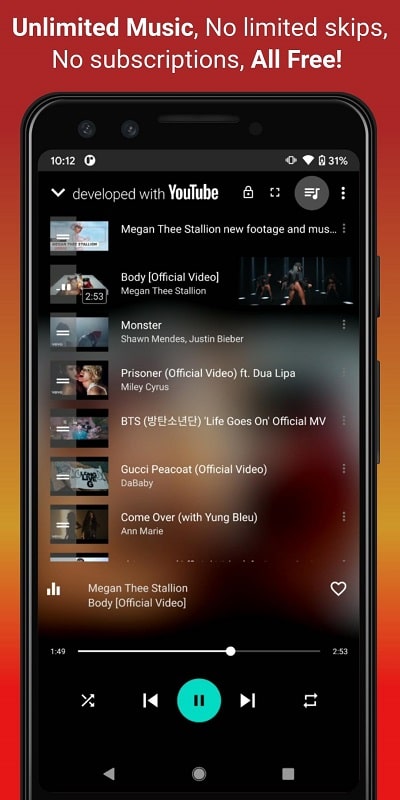 Video Music Player Downloader mod free