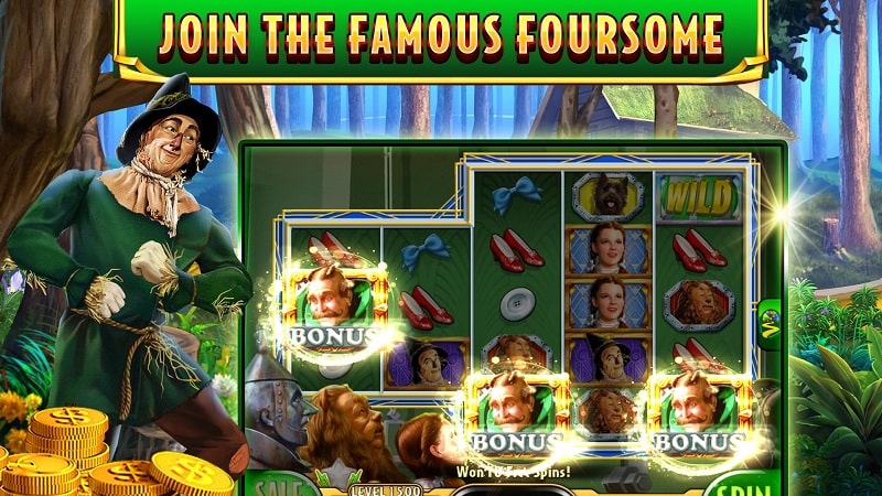 Wizard of Oz Slot Machine Game mod