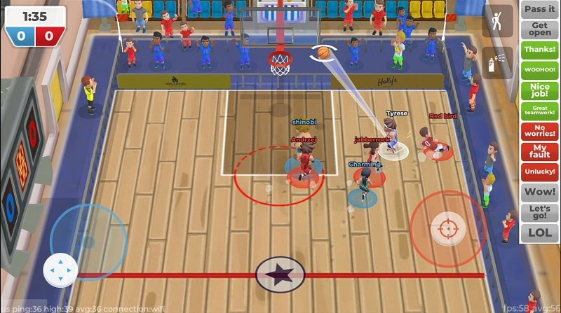 Basketball Rift Multiplayer mod apk