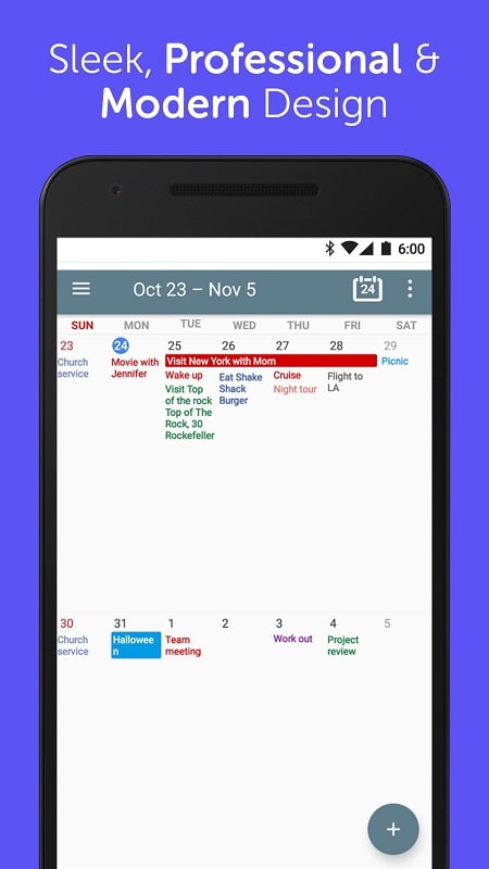 Calendar Schedule Planner mod android1