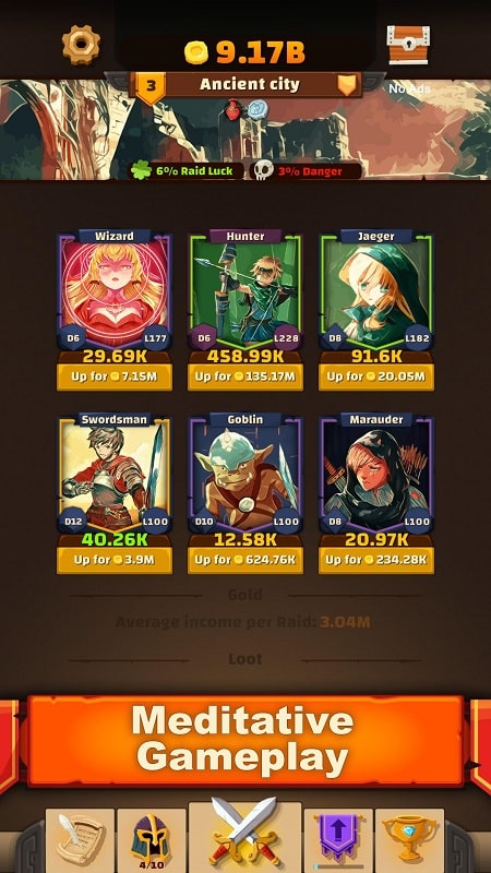 Idle Raids of the Dice Heroes mod