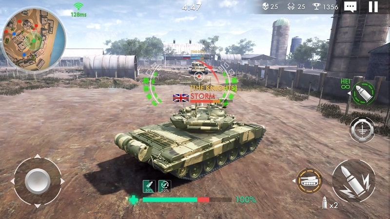 Tank Warfare PvP Blitz Game mod android