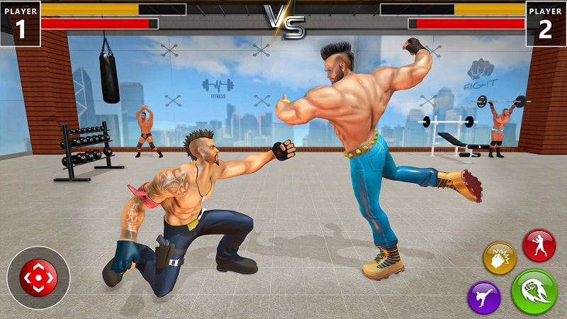 Bodybuilder GYM Fighting Game android1