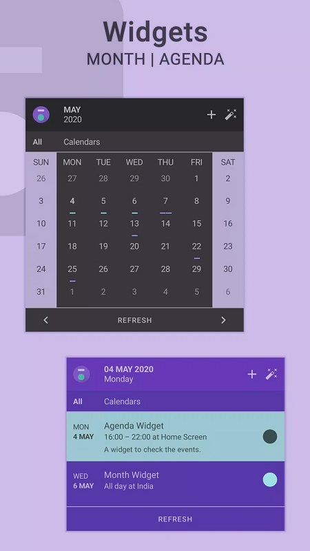Everyday Calendar Widget mod apk