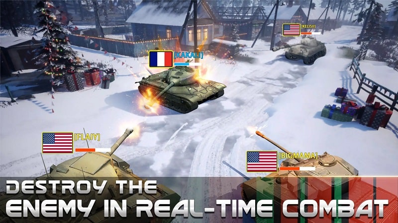 Furious Tank War of Worlds mod