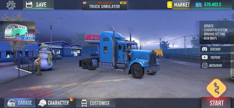 Nextgen Truck Simulator mod apk