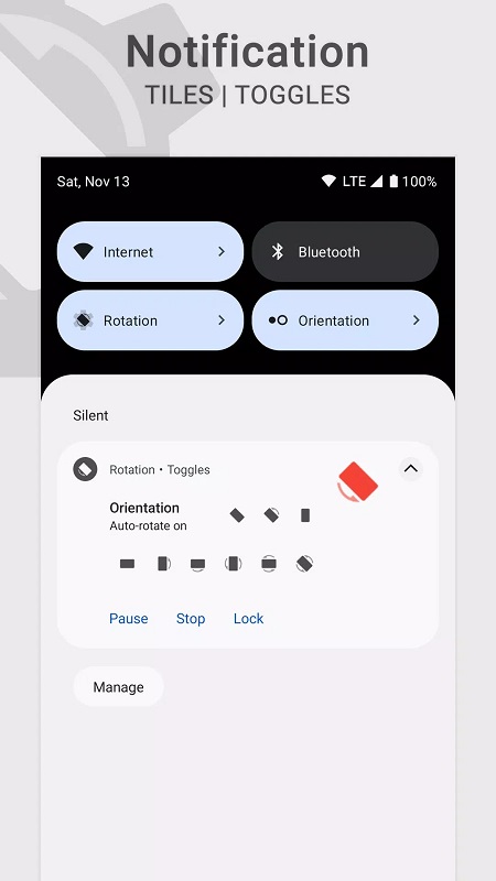 Rotation Orientation Manager free