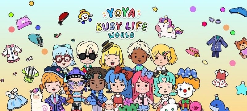 YoYa: Busy Life World MOD APK v3.12.1 (Unlocked All Paid Content) - Jojoy