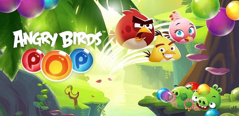 Angry Birds POP Bubble Shooter MOD APK (Vô hạn tiền, phần thưởng) 3.113.0