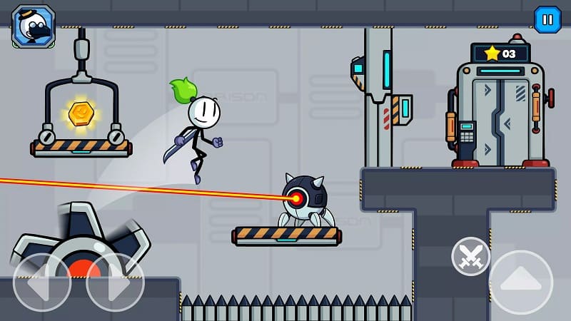 Stick Fight - Prison Escape Ver. 0.5.9 MOD APK, GOD MODE