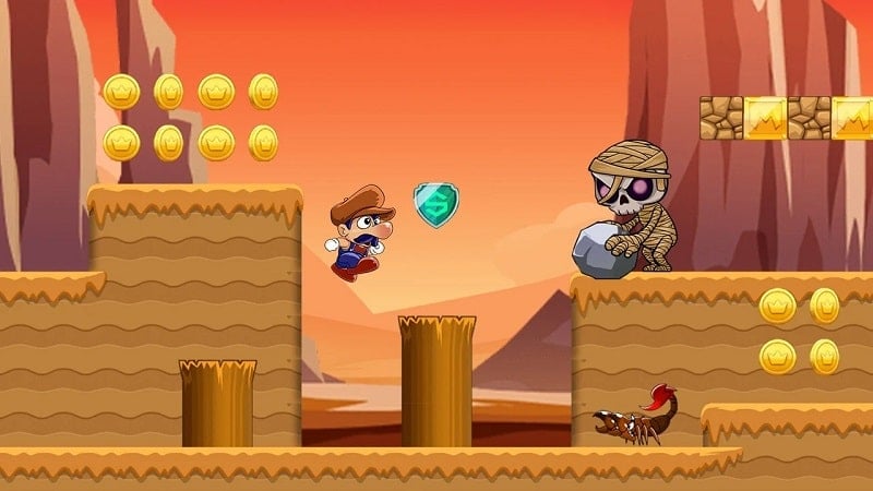 Super Bino Go mod apk