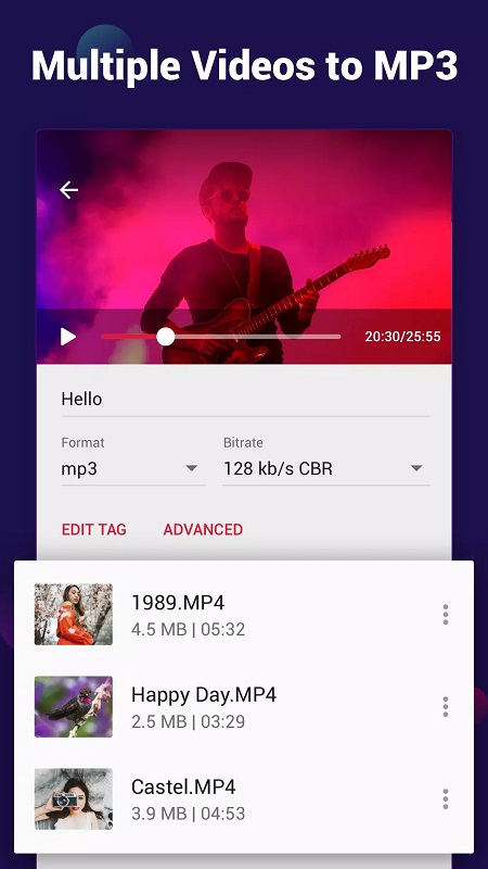 Video to MP3 Video to Audio mod
