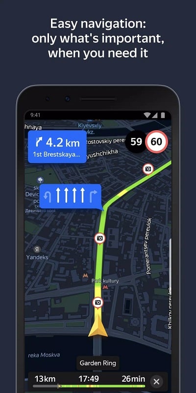 Yandex Navigator mod apk