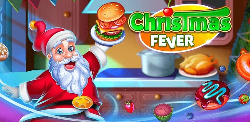 Download Christmas Fever Cooking Games MOD APK 1.8.6 (Unlimited money)