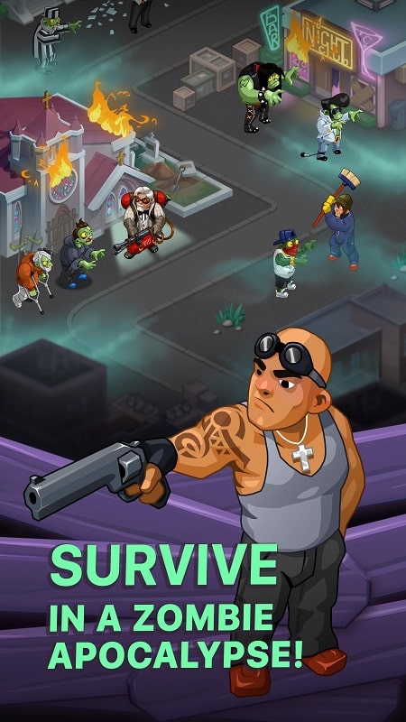 Idle Zombie Survival mod