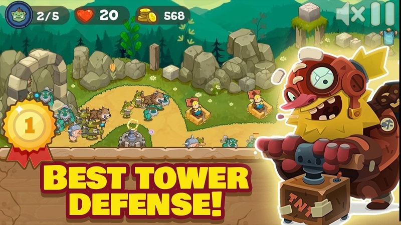 Tower Defense Realm King Hero apk