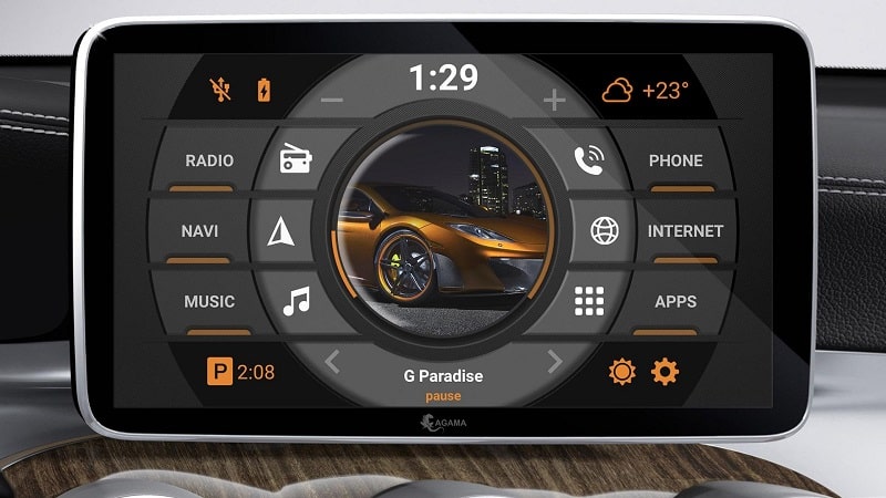 AGAMA Car Launcher apk