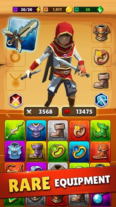 Tải Assassin Hero: Infinity Blade Mod Apk 2.0.3 (Menu/Vô Hạn Tiền/Mở Khóa)