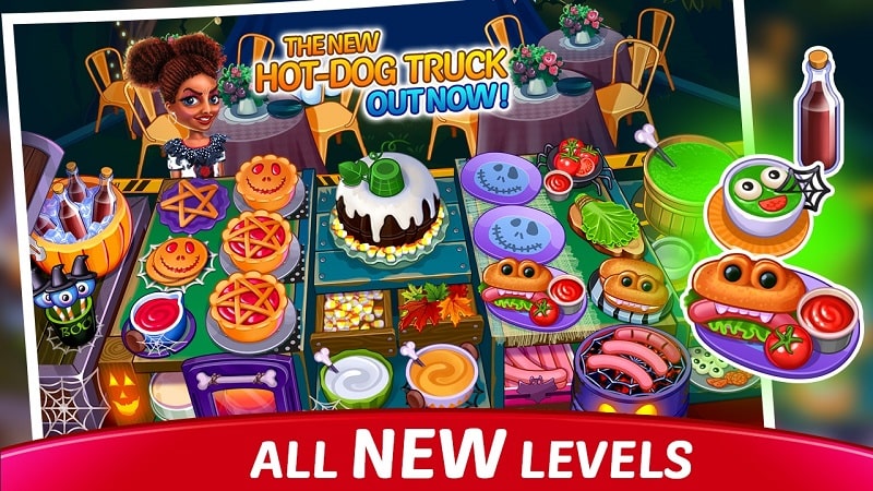Halloween Cooking Games mod free