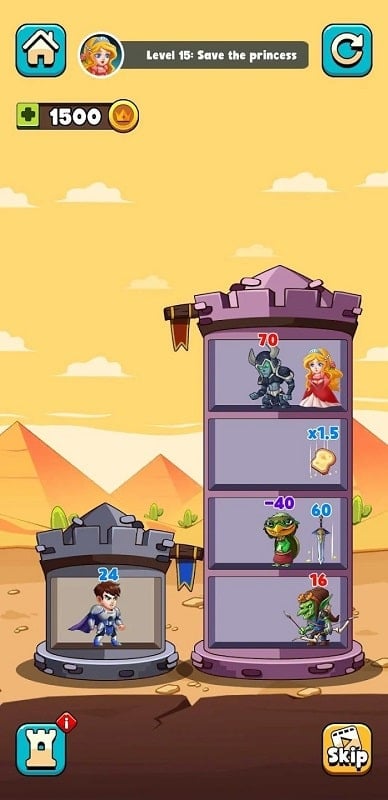 Hero Tower Wars mod free