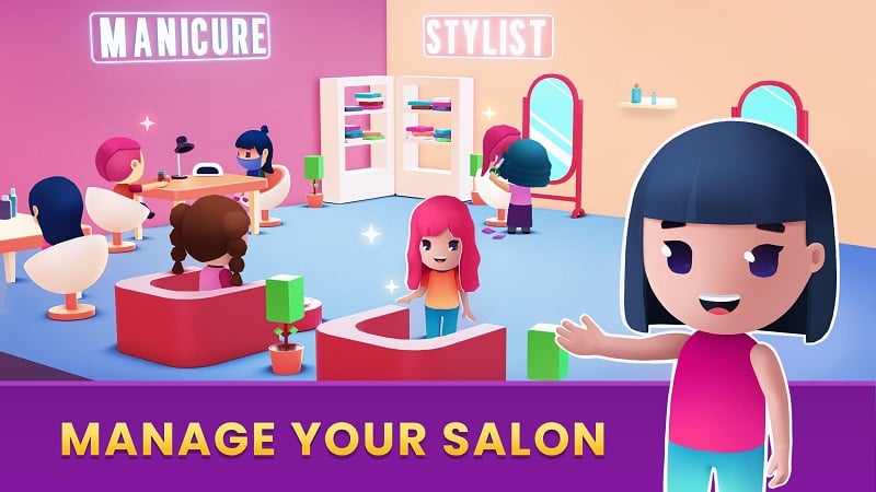 Idle Beauty Salon Tycoon mod