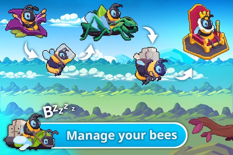 Idle Bee Manager mod apk