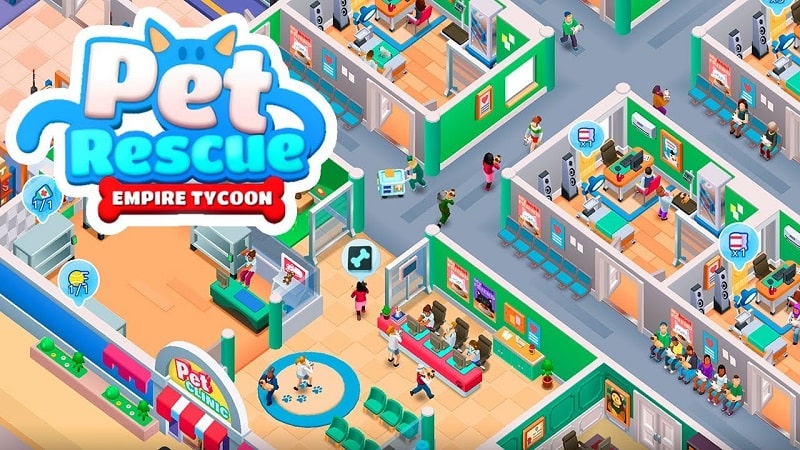 Download Pet Rescue Empire Tycoon MOD APK  (Unlimited money)
