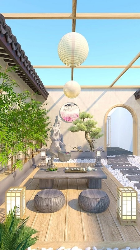 Solitaire Zen Home Design mod free