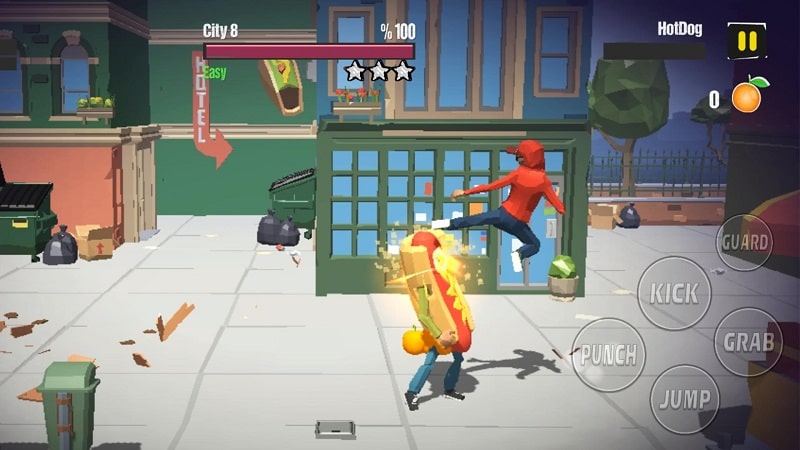 City Fighter vs Street Gang MOD APK 2.6.5 (Menu/Dumb enemy) Download