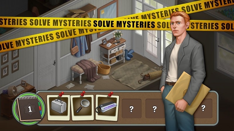 Merge Detective mystery story mod free