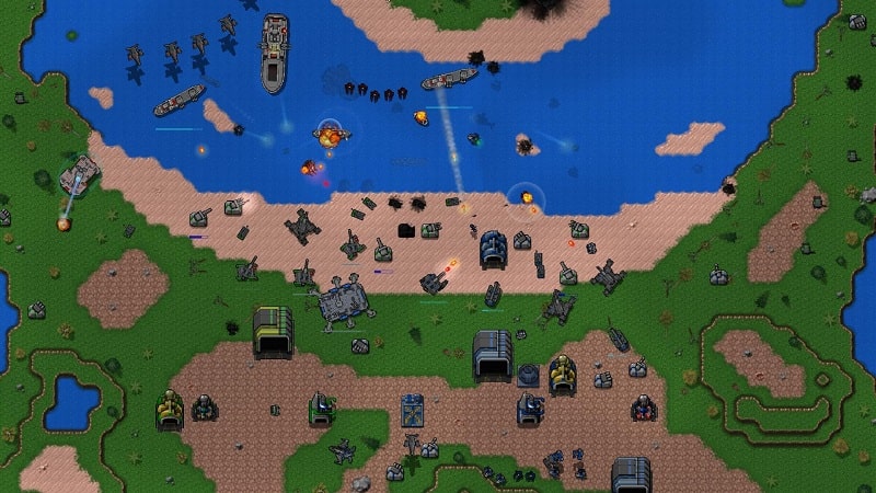 Rusted Warfare RTS Strategy apk