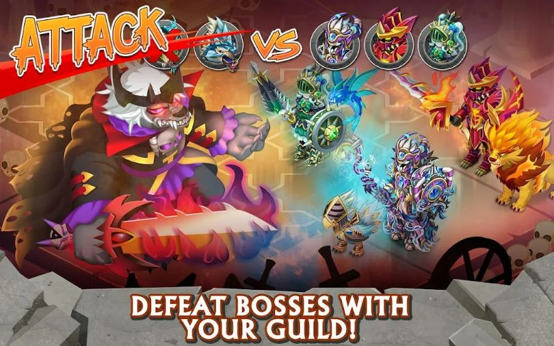 Knights Dragons Action RPG mod apk