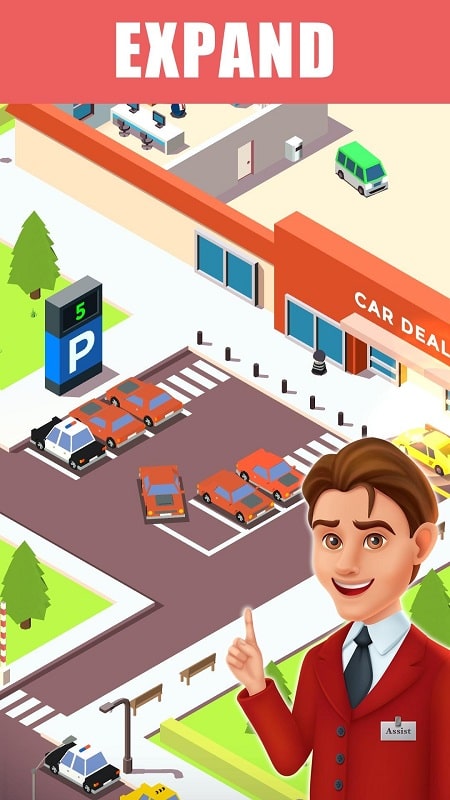 Car Dealer Tycoon Idle Market android