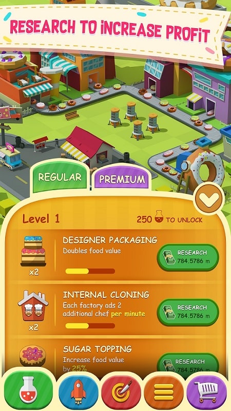 Donut Factory Tycoon Games mod free